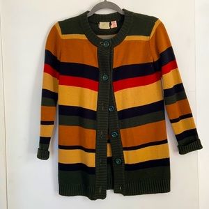 Vintage Striped Cardi